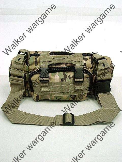 Specific Molle Universal Back Gear Bag Pouch  - Multicam