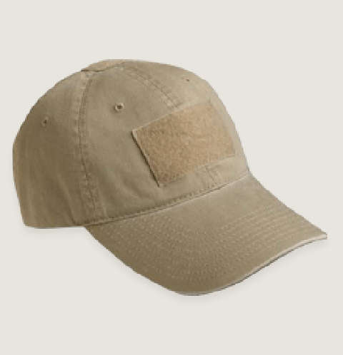 Operator Cap Velcro Flag Blood Patch - Desert Tan
