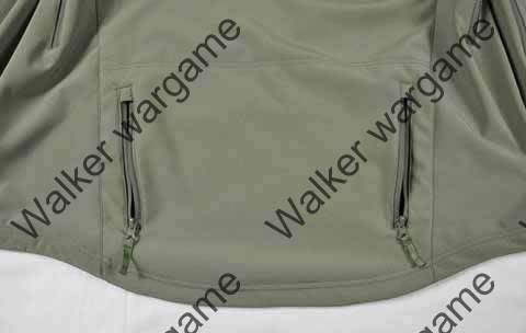 US Special Forces Soft Shell Combat Jacket OD Green Size L