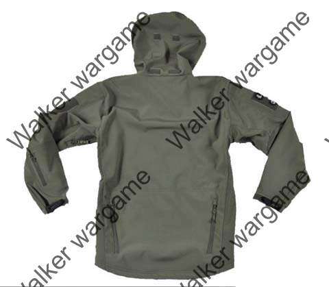 US Special Forces Soft Shell Combat Jacket OD Green Size L