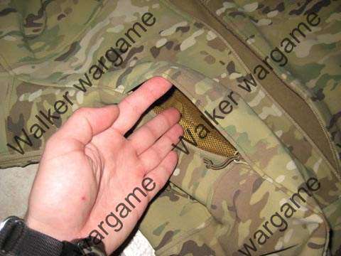 US Special Forces Soft Shell Combat Jacket Multicam Size XL