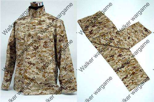 BDU Battle Dress Uniform Full Set - US Marine Digital Desert Size 2XL