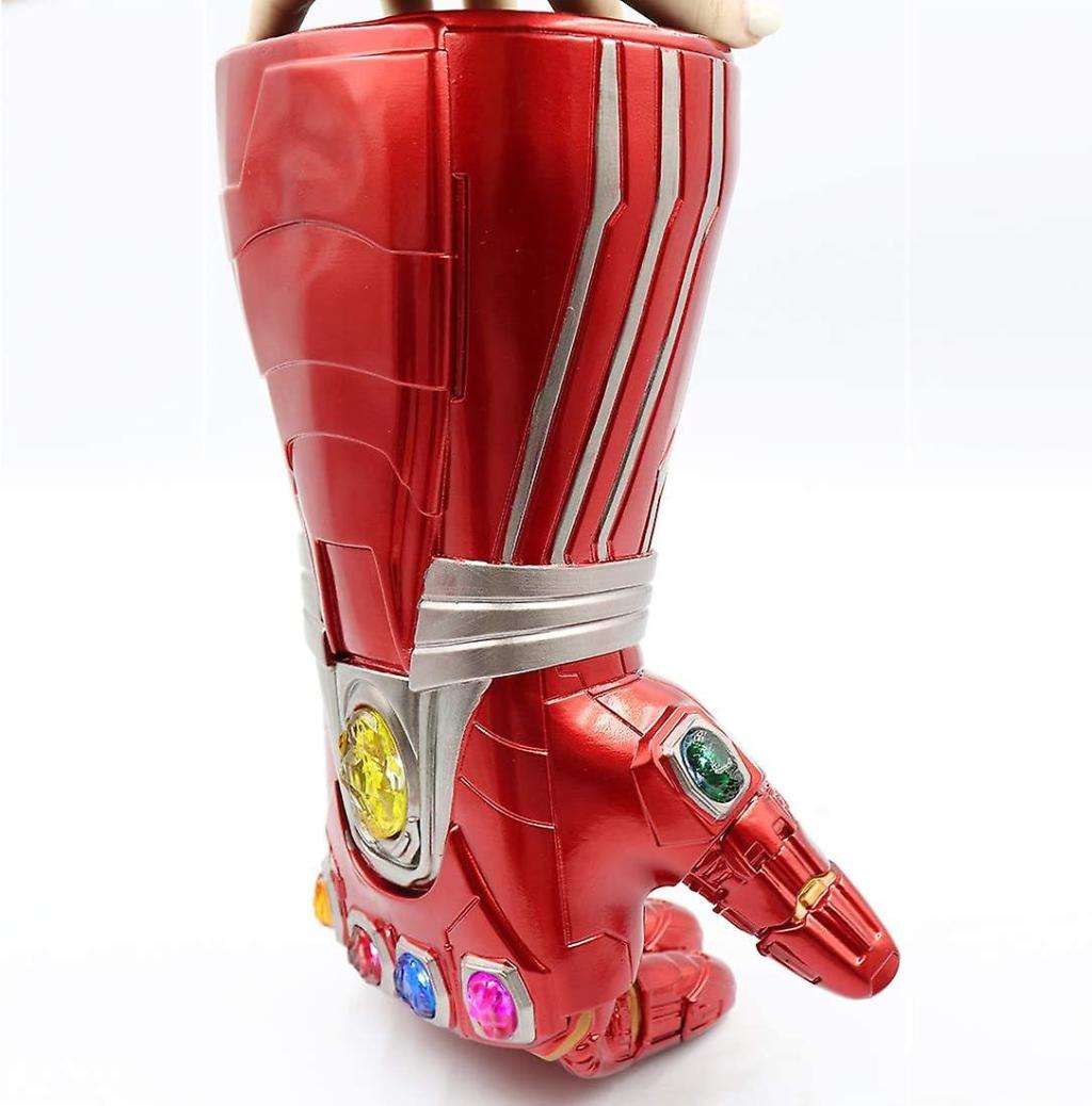 Right Hand Infinity Led Light Pvc Gauntlet Thanos Gloves Cosplay Halloween Props