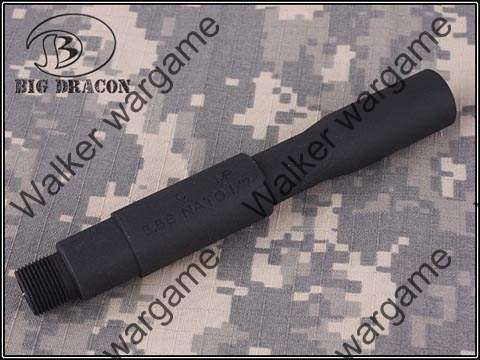 Airsoft Electric Gun Parts - Outer  Barrel Extension 130mm Metal