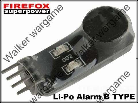 Firefox Lipo Alarm Board Li-Po  LiPo Battery Protector  For 7.4v - 11.1v