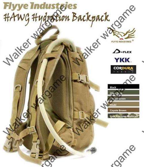 Flyye HAWG Hydration Backpack 1000D density nylon Cordura  - Desert Tan