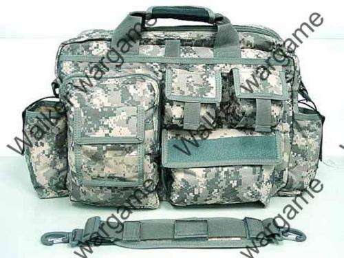 Utility Briefcase Shoulder Bag (Laptop or Shooting Range) - Digital ACU Camo