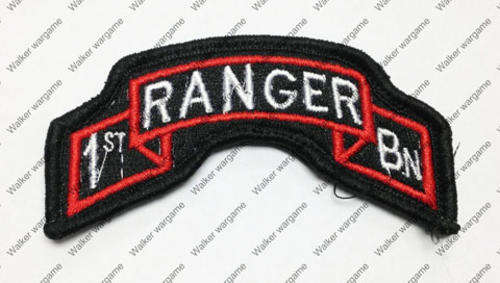 B1826 US Army Special Force 1st Ranger Patch With Velcro - Full Colour