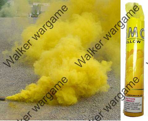 Airsoft And Paintball Tactical Smoke Grenades 60 Sec - Colour Yellow