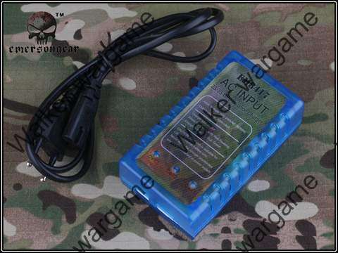 merson Smart Balance LIPO Battery Charger 7.4v / 11.1v 2 / 3 cell - Blue