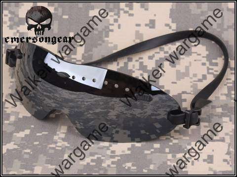 Emerson Tactical Optics Boogie Regulator Goggles - Smoke Lens