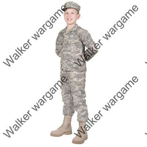 Children Kids Full Set Camo Uniform - US Army Digital Camo  ACU Marpat - Size 120