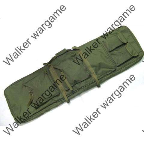 Tactical 115CM Dual Rifle Carrying Bag Carry Case - OD Green