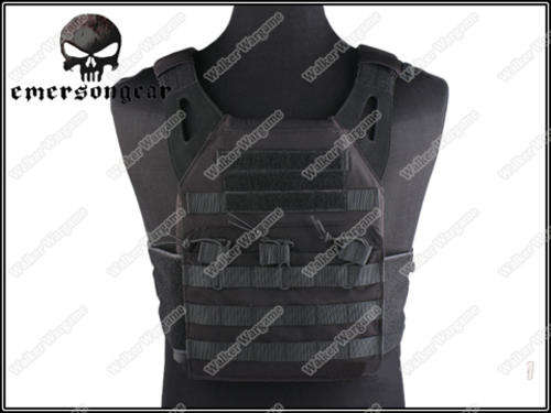 Tactical VT390 Molle Vest Plate Carrier - SWAT Black