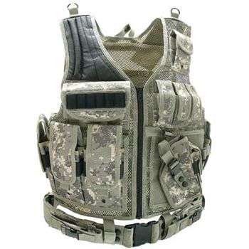 TAC C+ Holster Durable Modular Tatical Vest -   US ARMY ACU
