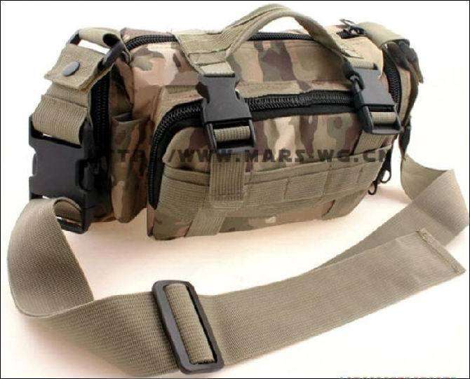 Multicam Camo Specific Universal Gear Bag Pouch -fit paintball gas bottle
