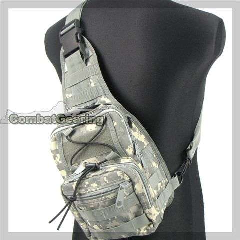 TACTICAL UTILITY SHOULDER SLING GEAR BAG - DIGITAL ACU