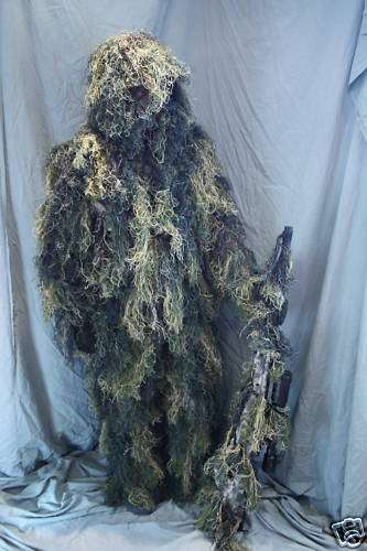 Sniper Ghillie Suit 3Piece Set --- woodland colour (Hunting, paintball, airsoft)