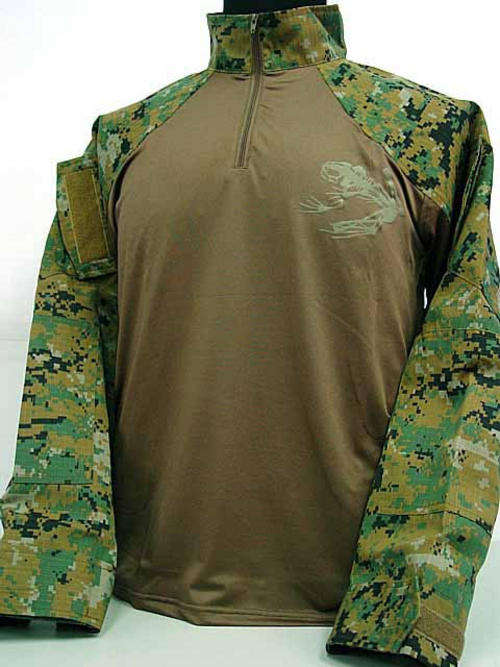 USMC Digital woodland marpat Tactical Combat Shirt  ----  size Medium