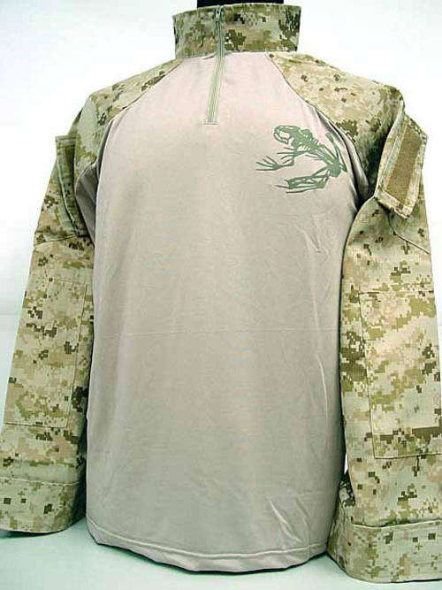 USMC Digital desert marpat Tactical Combat Shirt  ----  size Large
