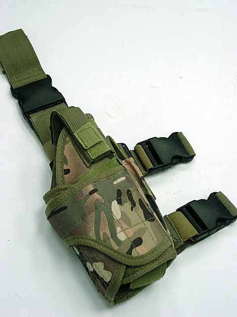 Drop Leg Pistol Holster  --- US Special FroceMulticam