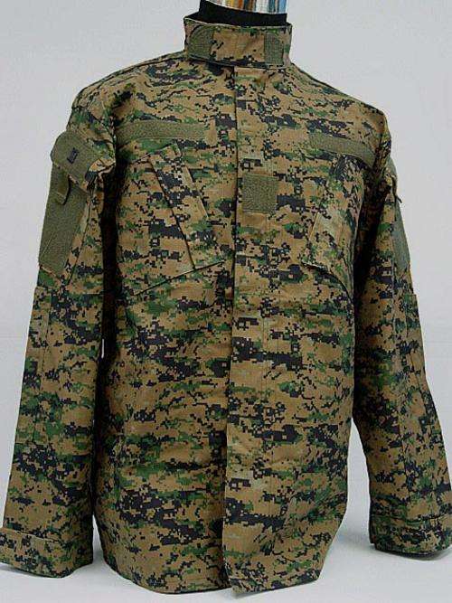 US MARINE Digital Woodland Camo USMC Marpat --- Size Medium