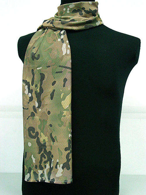 US Special Force Scrim Scarf Face Veil Mask Multi Camo - Multicam