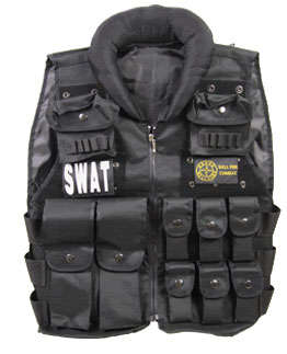 SWAT Tatical Vest -- AIRSOFT PAINTBALL BB WAR GAME