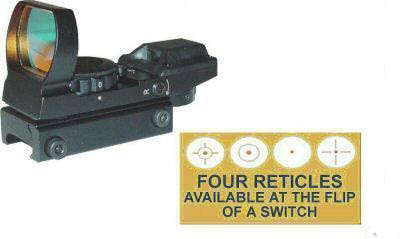 Full Metal Multi-Reticle CQB Compact Reflex Green Red Dot Sight