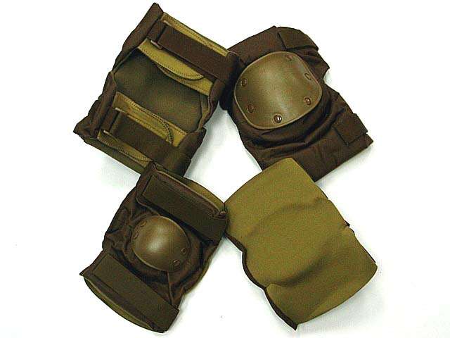 US ARMY  TACTICAL KNEE + ELBOW  PADS Coyote Tan (match ACU, MULITCAM,DESERT)