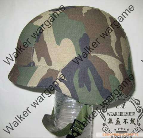 M88 PASGT Kevlar Helmet Cover (can fit SANDF helmet)   -- US AMRY Woodland  colour