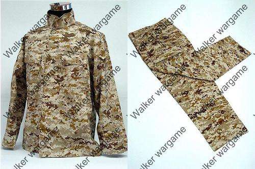 US MARINE Digital Desert Camo USMC Marpat --- Size Large  (* RSA Seller *)