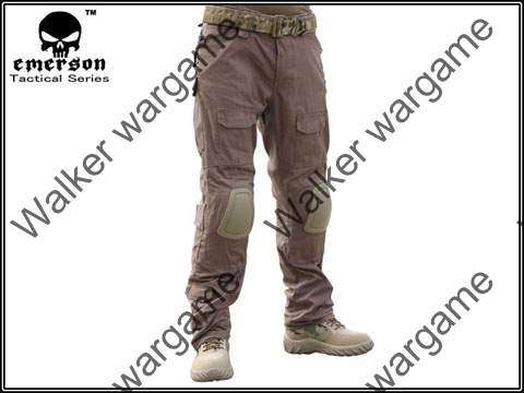 Tactical Battle Pants Build In Knee Pads - US Marine Coyote Brown Size 38