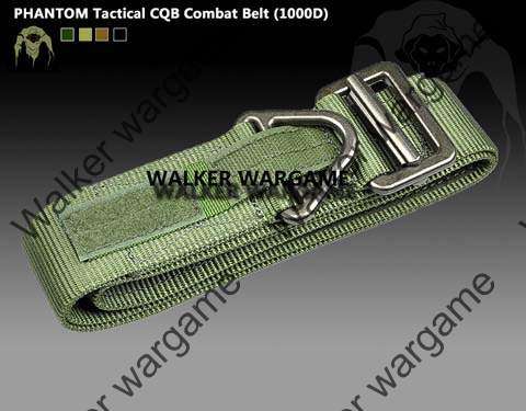 1000D Nylon Tactical Heavy Duty Belt With CQB/Emergency Rescue Rigger - OD Green