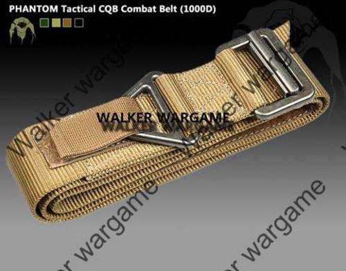 1000D Nylon Tactical Heavy Duty Belt With CQB/Emergency Rescue Rigger - Coyote Brown