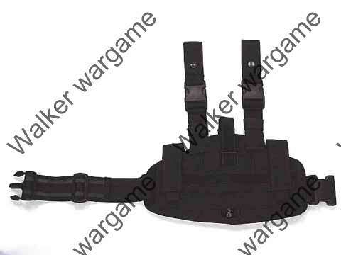 Flyye 1000D Molle Versatile Drop Leg Pistol Holster (Left & Right Hand ) - Black