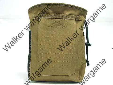 Small Molle Magazine Dump Drop Pouch - US Marine Coyote Tan