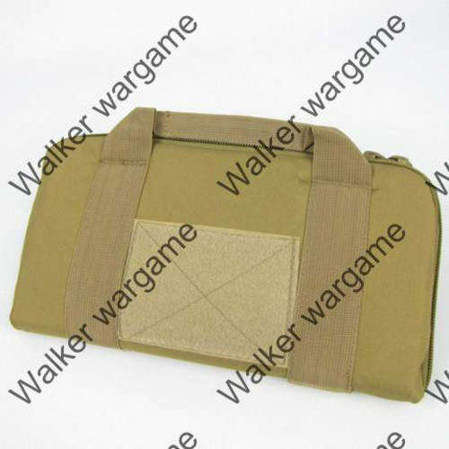 Airsoft Paintball Pistol Carry Case Gun Bag Pouch -- Marine Desert Tan