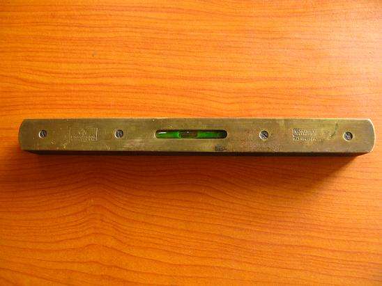 W MARPLES AND SONS SHEFFIELD ANTIQUE SPIRIT LEVEL