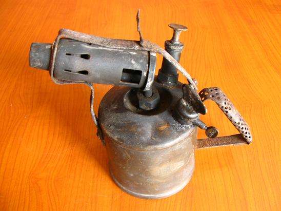 ANTIQUE B.A.HJORTH AND CO. (SWEDEN)  KEROSENE BLOW TORCH