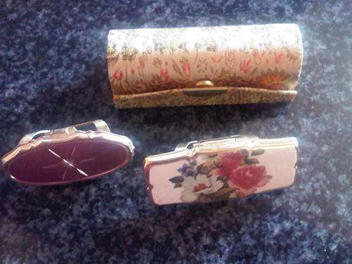 Vintage lipstick holders