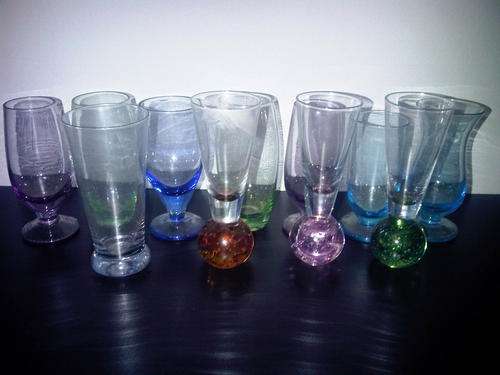 Unusual Shooter glass lot, one bid for all