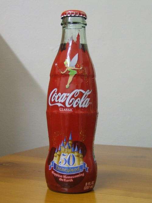 DISNEY HAPPIEST HOMECOMING ON EARTH COCA COLA BOTTLE