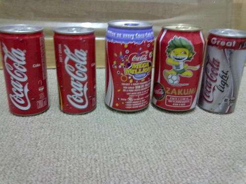 Coca Cola Can lot