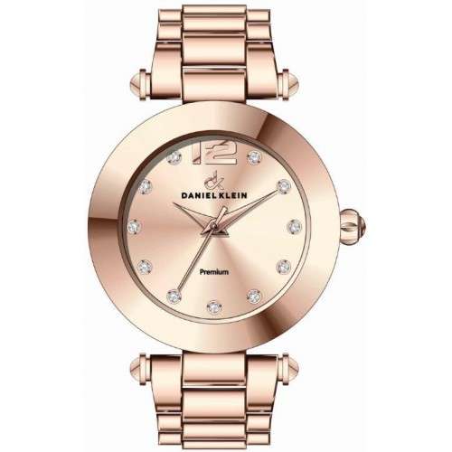 Daniel Klein Ladies Watch - Rose Gold & Crystals (10334-4)