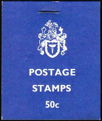 RHODESIA 1974 50c BOOKLET VERY FINE AND COMPLETE SACC B 14 C/V R350