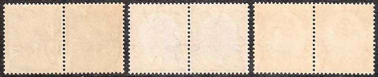 SOUTH WEST AFRICA 1926 ENGLISH ON AFRIKAANS THE 3 VALUES IN PAIRS VERY FINE MNH SACC 67-69 C/V R280