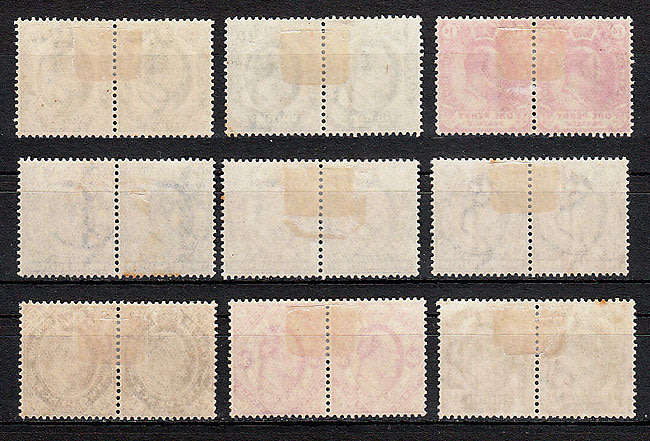 CAPE OF GOOD HOPE 1902 KEVII SORT SET WITH SHADES TO 4d IN PAIRS MINT SACC 65-70 CAT R1760 SEE BELOW