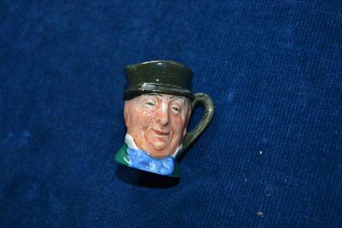 ROYAL DOULTON TINY CHARACTER JUG MR MICAWBER