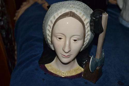 ROYAL DOULTON LARGE CHARACTER JUG ANNE BOLEYN